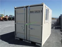 Unused 8' Shipping Container