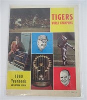 Nice 1969 Detroit Tiger World Champions Year Book