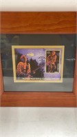 Woodstock Santana Framed Stamp