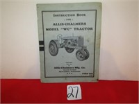 ALLIS CHALMERS MODEL WC TRACTOR 1935 -31 PAGE