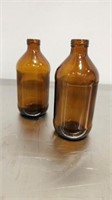 PALLET APPROX. 2520 AMBER COLOURED GLASS BOTTLES
