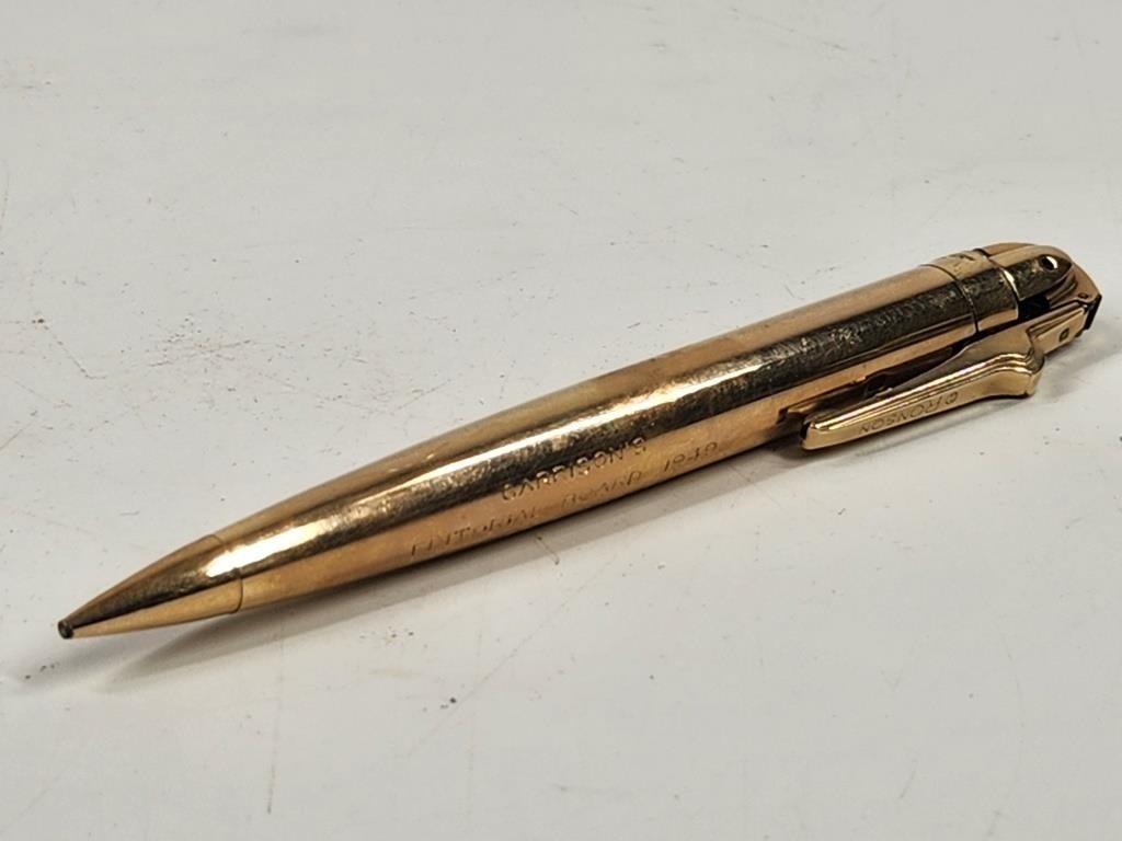 RONSON PENCILITER 1/20TH 14K GF PEN LIGHTER