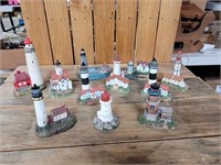 SET OF 11 LIGHTHOUSES