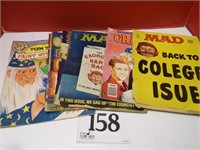 VINTAGE CRACKED AND MAD MAGS