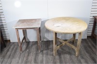 (2) Arts & Crafts Style Table Projects