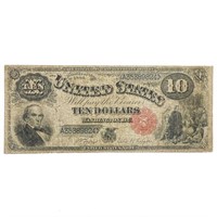 FR. 113 1880 $10 JACKASSLEGAL TENDER USN