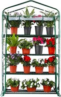 4 Tier Extra Wide Mini Greenhouses - 63x40x19''