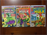 Marvel Comics 3 piece Marvel Super-Heroes 44-83