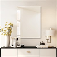 Bathroom Vanity Mirror 24 x 32  Frameless