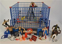 WWE Wrestle Mania Action Figures & Ring Set