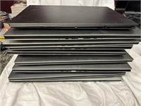 Lot of 9 Laptops no HDD
