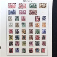 Germany Stamps Mint & Used on Pages