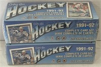 (J) 2 Factory Sealed 1991 O-Pee-Chee NHL Hockey