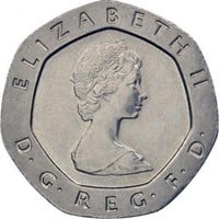 United Kingdom 20 pence, 1982