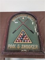 Vintage pool sign