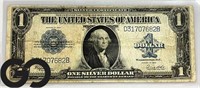 1923 $1 Large Silver Certificate, Blue Seal