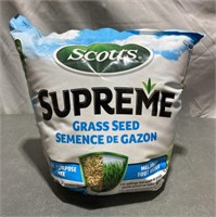 Scotts Supreme Grass Seed (2/3 Full)