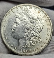 1882-S Morgan Silver Dollar XF