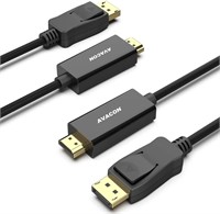 DisplayPort to HDMI 6 Feet Gold-Plated Cable 2