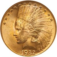 $10 1932 NGC MS64 CAC