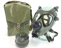 M74 GAS MASK WITH FILTER & CARRY  BAG
