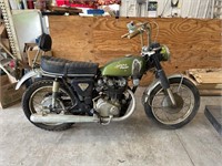 1968 Honda 450 Motorcycle