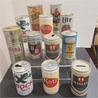 Vintage Beer Can Lot