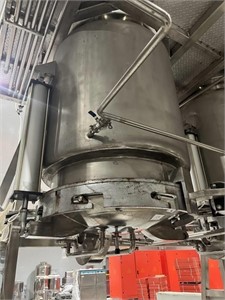 S/S 3000L Jacketed Cooking Kettle
