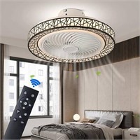 Bladeless Ceiling Fan with Lights