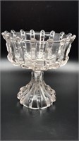 Footed Candy Dish Glass
