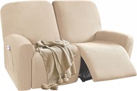 SEALED-Hahotto 6 Pieces Recliner Sofa Covers