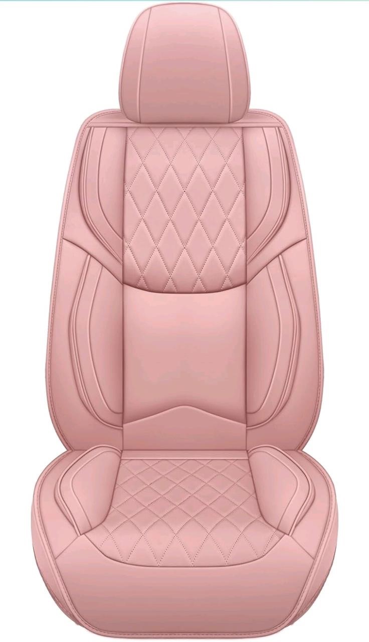 HUANGXIN Premium Pink Car Seat Covers