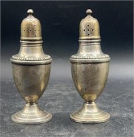 Sterling Salt & Pepper Shaker 27 A, Weighted