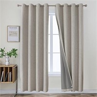 Joydeco Blackout Curtains 84 Inches Long 2 Panels