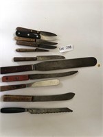 Lot of Old Knives Keen Kutter +++