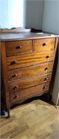 Vintage Wooden Chest of Drawers