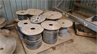 Pallet of misc. wire