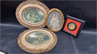 FRANCIS WHEATLEY Ornate Framed,Victorian Fancy