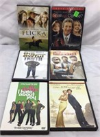 C2) LOT OF SIX DVD'S