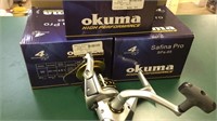 (3) Okuma Safino Pro Reels