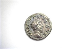 193-211 AD Septimius Severus AU AR Denarius