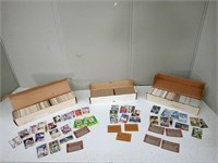 3 BOXES OF BASEBALL COLLECTABLE TRADING CARDS