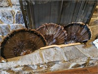 3 Turkey Tail Feathers