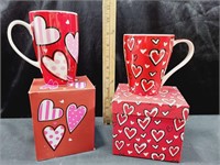 2 Valentines Day Mugs