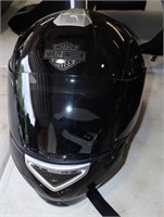 HARLEY DAVIDSON MOTORCYCLE HELMET, SIZE MED