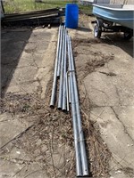 metal poles