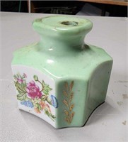 Vintage Porcelain Inkwell Bottle