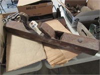 Vintage Wood Plane 26" L