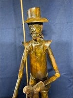 “Don Quixote” Original Metal Sculpture by Brimhall