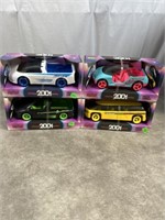 Nylint 2001 concept series toy cars, complete